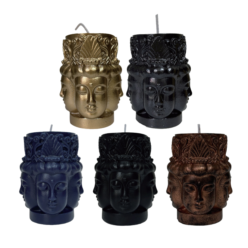 Dört yüzlü Buda mumları